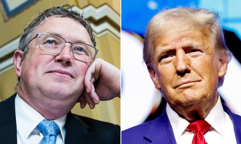 GOP Rep. Thomas Massie, once targeted by Trump, gives former president 'full endorsement'