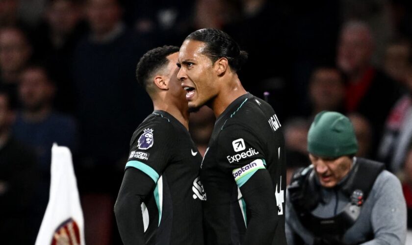 Arsenal vs Liverpool LIVE: Premier League score and updates as Van Djik goal cancels out Saka’s opener