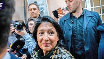 Salome Surabischwili: Georgiens Präsidentin an der Seite der Opposition