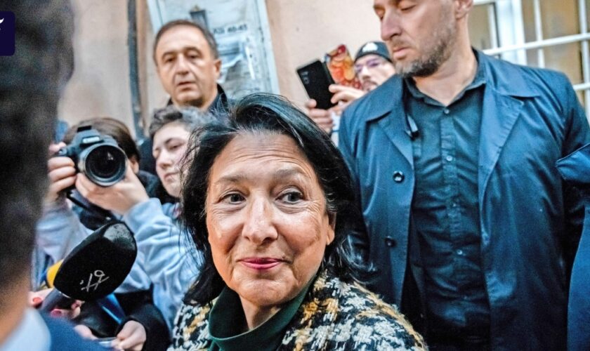 Salome Surabischwili: Georgiens Präsidentin an der Seite der Opposition