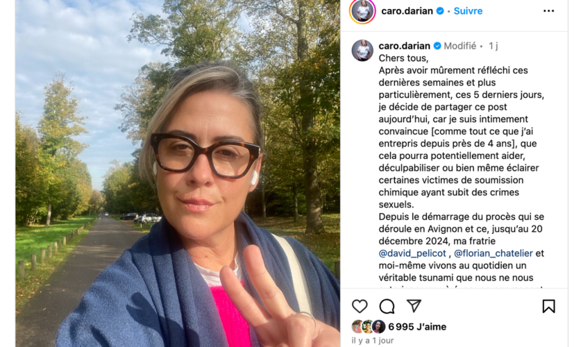 Caroline Darian, la fille de Gisèle Pelicot, se confie sur le « véritable tsunami » qu’elle vit au procès