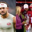 NFL star Nick Bosa crashes teammate’s post-game interview to declare support for Donald Trump