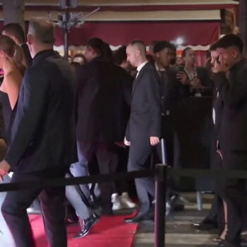 Footballers and celebrities including Harry Kane, Rodri and Natalie Portman arrive for Ballon d