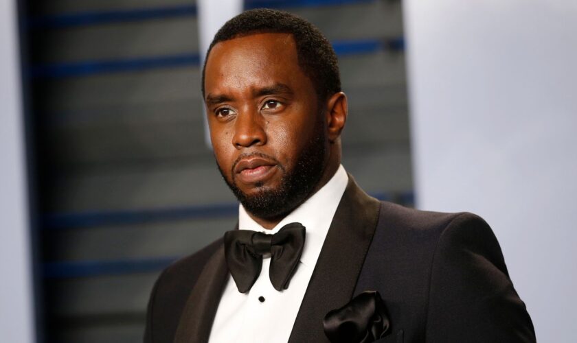 P Diddy at the Vanity Fair Oscar Party in 2018. Pic: Reuters