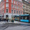 Tram crashes through shop window in central Oslo