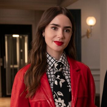 Lily Collins reveals her presidential endorsement one week before election