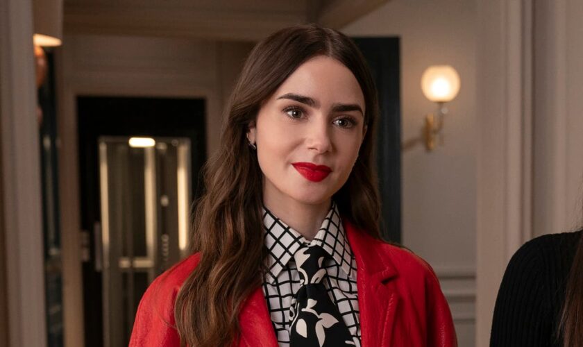 Lily Collins reveals her presidential endorsement one week before election