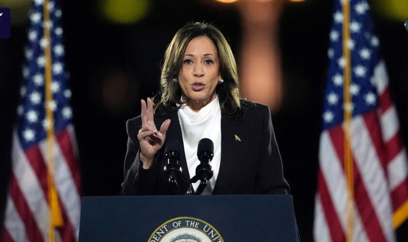 Wahlkampf in Amerika: Kamala Harris’ dramatischer Schlussappell