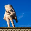 A New Zealand city waves goodbye to its giant hand sculpture that many came to love