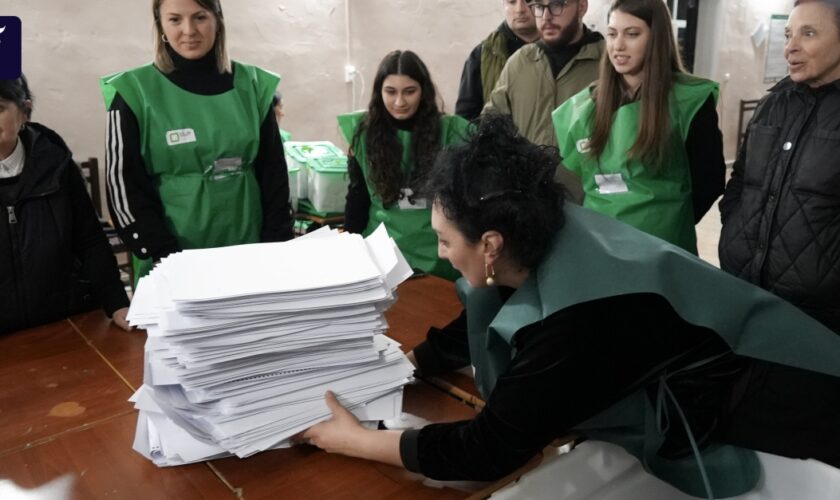 Staatsanwaltschaft ermittelt wegen Verdachts auf Wahlfälschung in Georgien