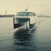 Un ferry électrique “volant” expérimenté à Stockholm