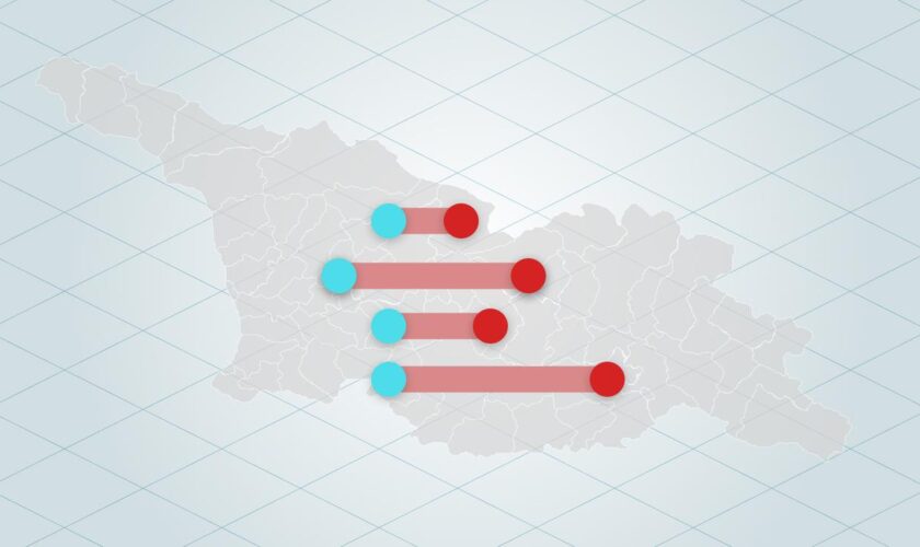 Kritik an der Georgien-Wahl: Diese Daten zeigen, was an der Wahl in Georgien verdächtig ist