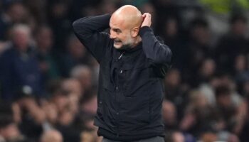 Pep Guardiola says Manchester City are ‘in real difficulty’ as injuries mount up