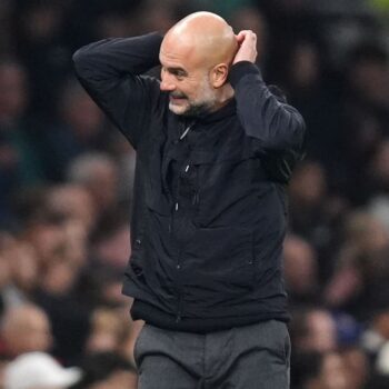 Pep Guardiola says Manchester City are ‘in real difficulty’ as injuries mount up