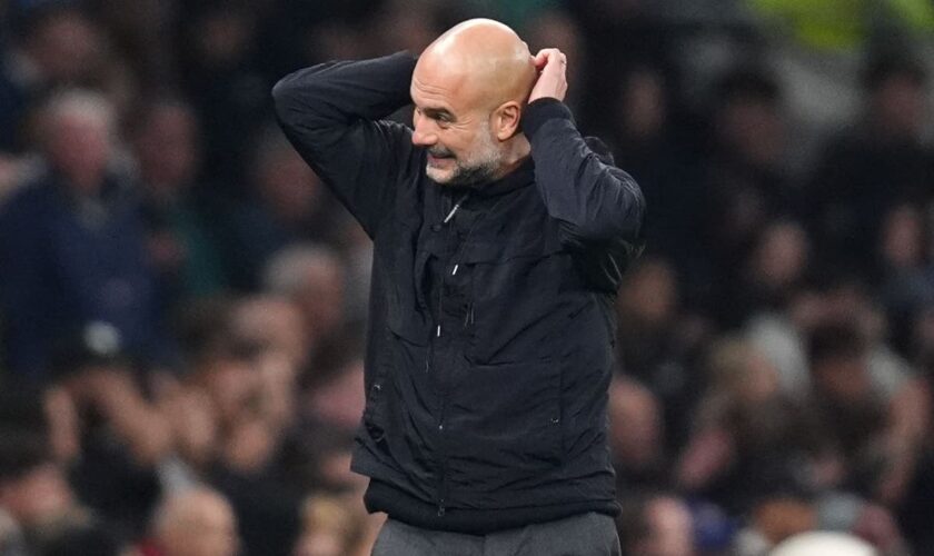 Pep Guardiola says Manchester City are ‘in real difficulty’ as injuries mount up