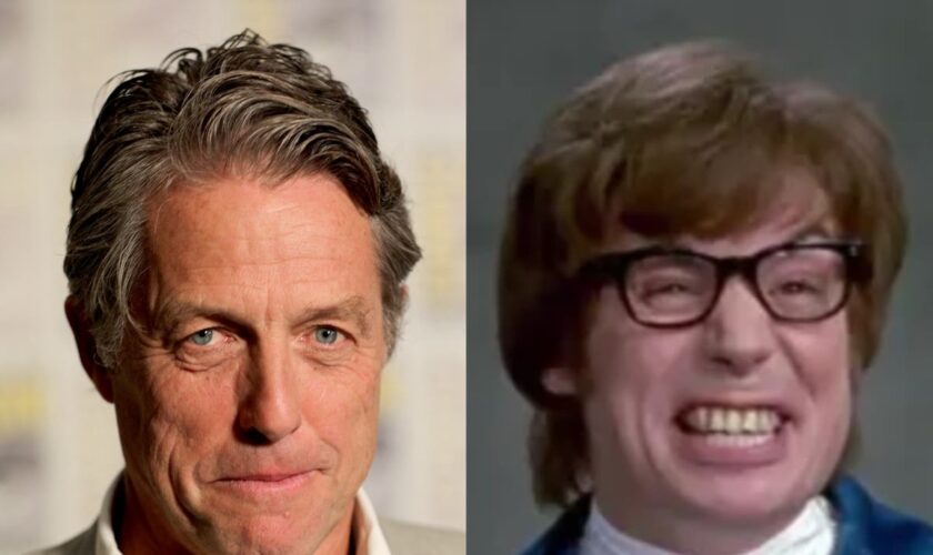 Hugh Grant reveals youngest daughter’s name is hilarious Austin Powers reference