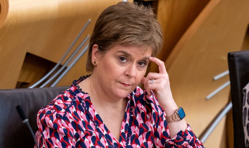 Former first minister Nicola Sturgeon. Pic: PA