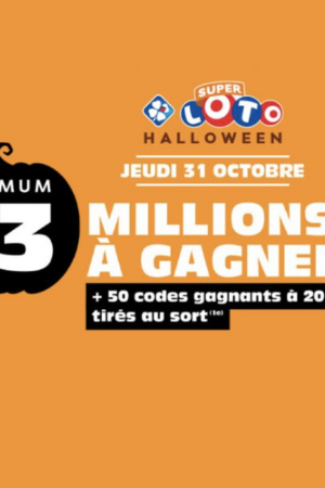 Résultat Loto (FDJ) : le Super tirage d'Halloween de ce 31 octobre 2024, 13 millions d'euros en jeu