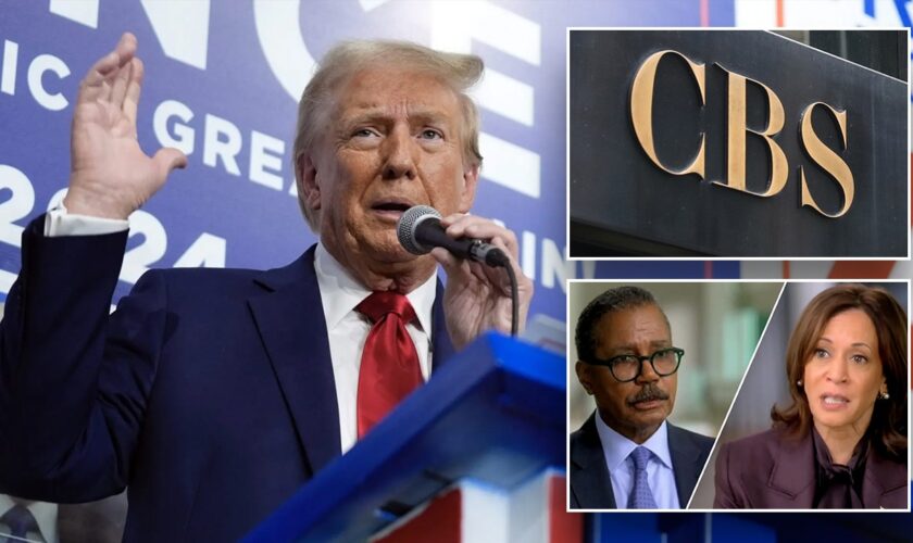 Trump sues CBS News for $10 billion alleging 'deceptive doctoring' of Harris' '60 Minutes' interview