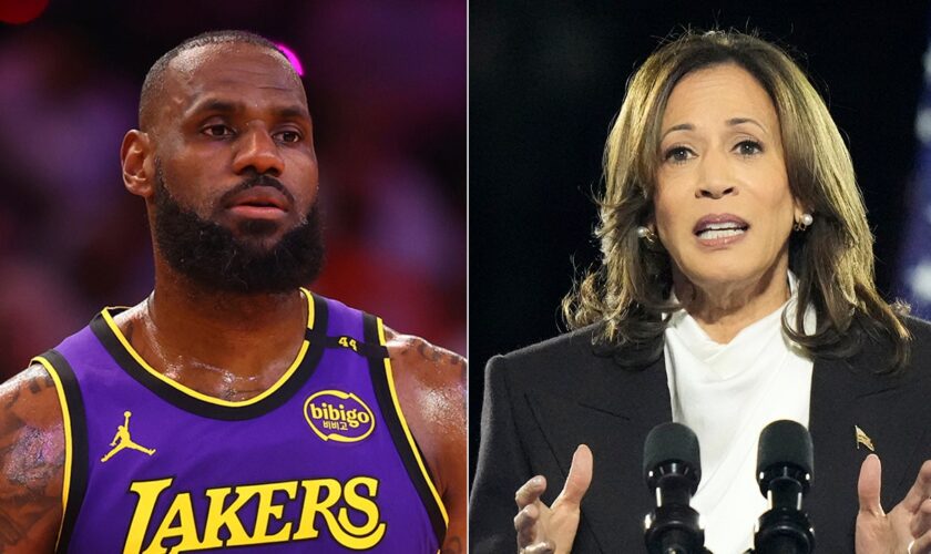 LeBron James endorses Kamala Harris: 'The choice is clear to me'