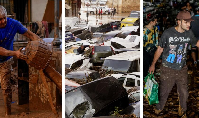 Inondations en Espagne : 10 photos qui témoignent de l’ampleur de la catastrophe