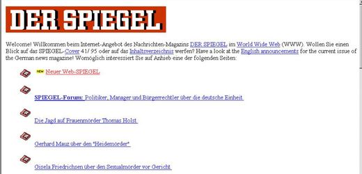 30 Jahre SPIEGEL.de: Unser Urknall