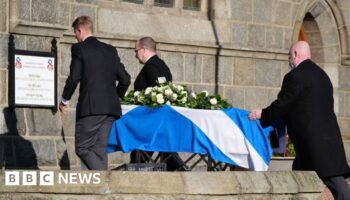 Alex Salmond's funeral takes place near family home