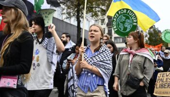 Allemagne : rassemblement d’étudiants propalestinien dispersé en raison de la venue de Greta Thunberg