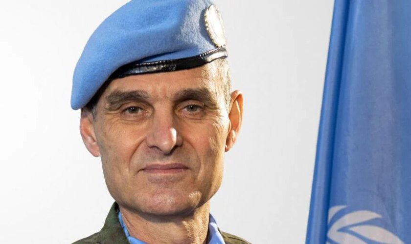 Aroldo Lázaro, el general español al frente de los 'cascos azules' de la misión de la ONU en el Líbano