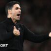 Arsenal manager Mikel Arteta was left frustrated after the draw with Liverpool at Emirates Stadium