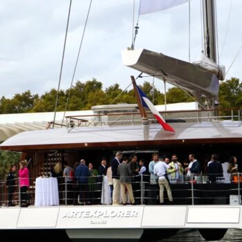 Arte, exposiciones y conciertos en el primer barco-museo del mundo que atraca por primera vez en España