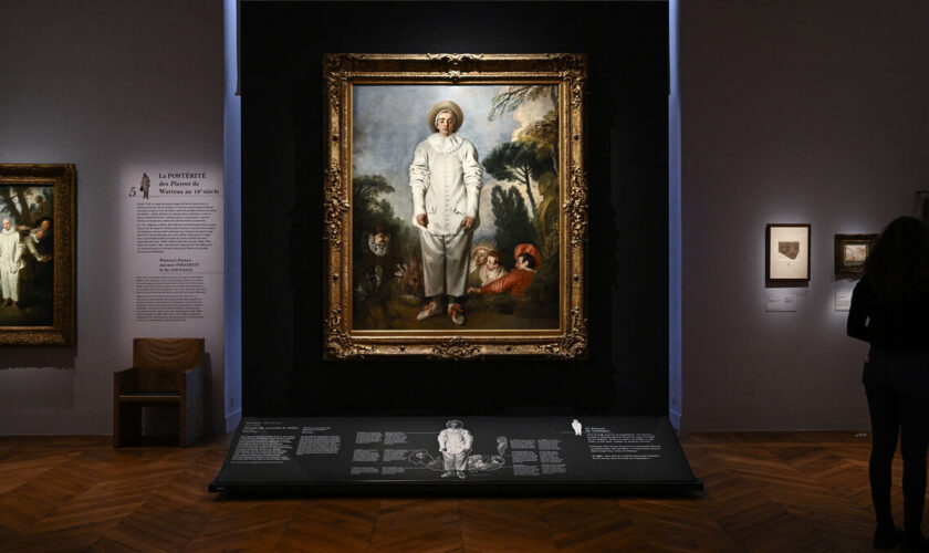 Au Louvre, une restauration qui révèle le « Pierrot » de Watteau