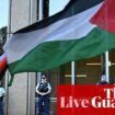 Australia news live: pro-Palestine protesters plan vigil on Monday as NSW force vows ‘high visibility’ policing of Sunday rally