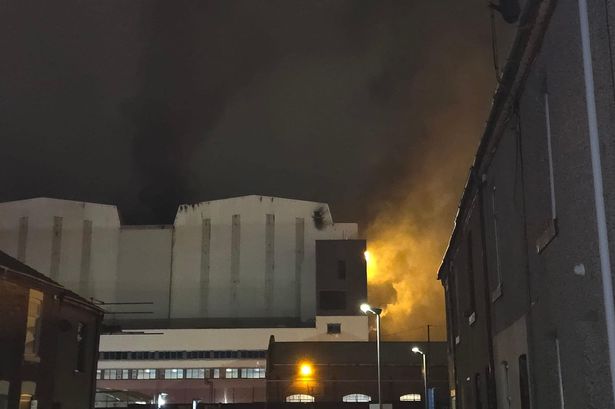 BAE fire: Residents's chilling fears as huge flames and thick smoke billow from shipyard