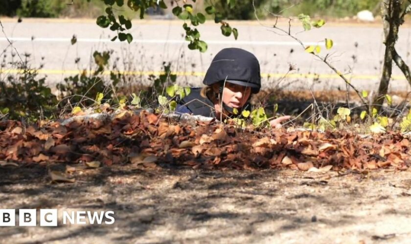 BBC crew run for cover after gunfire heard across Lebanon-Israel border