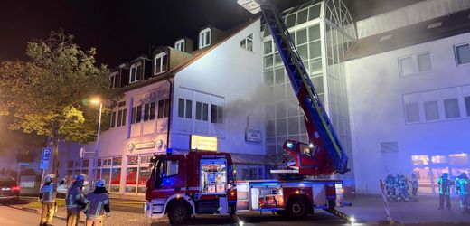 Bamberg: Elf Verletzte bei Hotelbrand