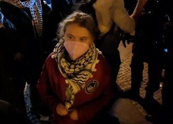 Berlin: Antiisraelische Proteste, brennende Barrikaden und Greta Thunberg