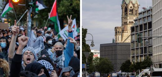 Berlin: Jahrestag des 7. Oktober – Polizei sichert zentrale Gedenkveranstaltung, radikale Palästina-Demo eskaliert