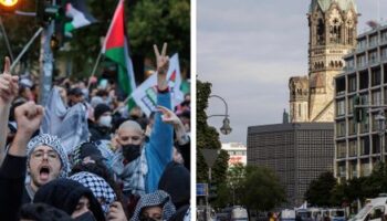 Berlin: Jahrestag des 7. Oktober – Polizei sichert zentrale Gedenkveranstaltung, radikale Palästina-Demo eskaliert