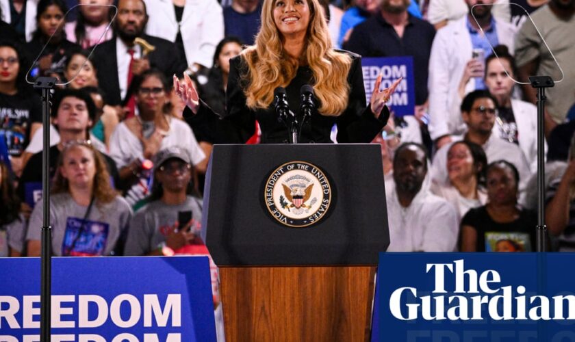 Beyoncé brings star power to Harris rally in Texas with abortion law in the spotlight