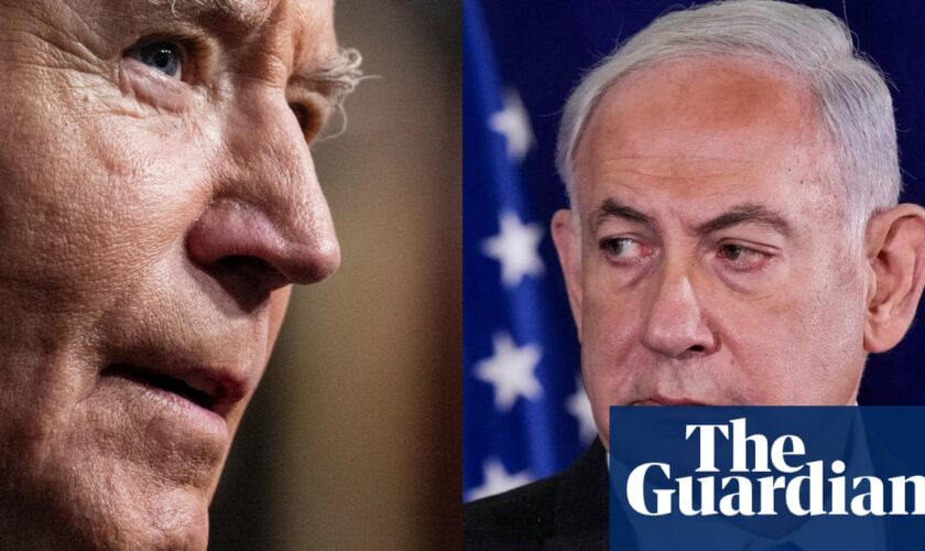 Biden issues terse words to Netanyahu over peace deal and election influence