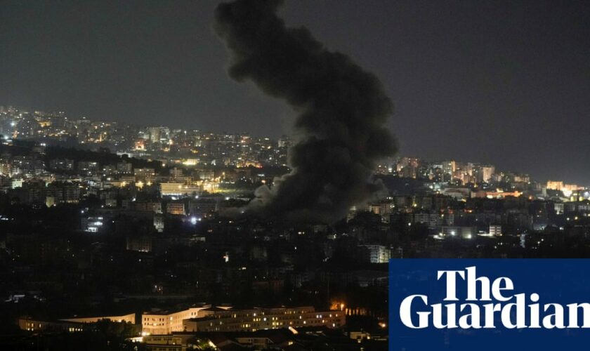 Blasts shake Beirut’s southern suburbs as Israeli military urges evacuations