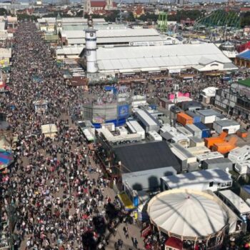 Das 189. Oktoberfest findet vom 21. September bis 6. Oktober 2024 auf der Münchner Theresienwiese statt. Foto: Christoph Trost/d