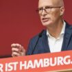 Hamburgs Bürgermeister Peter Tschentscher ist mit 97,3 Prozent der Stimmen zum Spitzenkandidat der SPD Hamburg gewählt worden. F