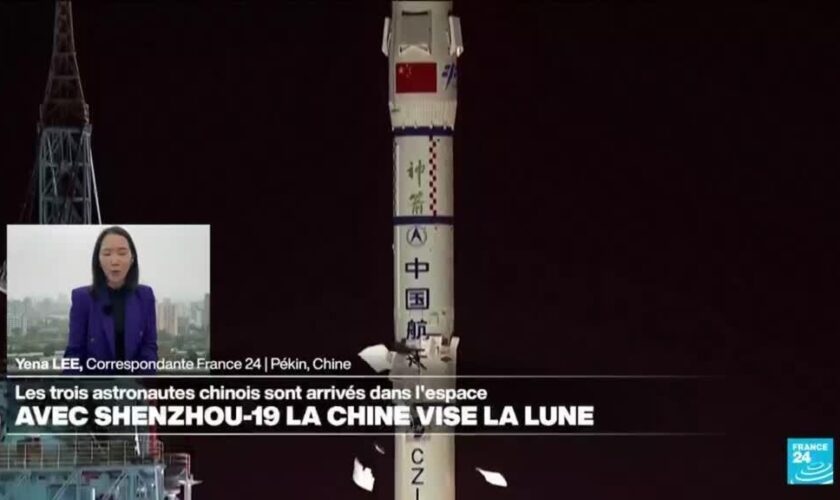 Chine : une équipe de trois astronautes envoyés vers la Lune