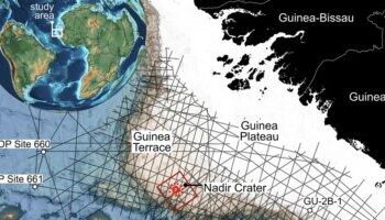 Confirman, en África, el impacto de un segundo gran asteroide que cayó al mismo tiempo del que acabó con los dinosaurios