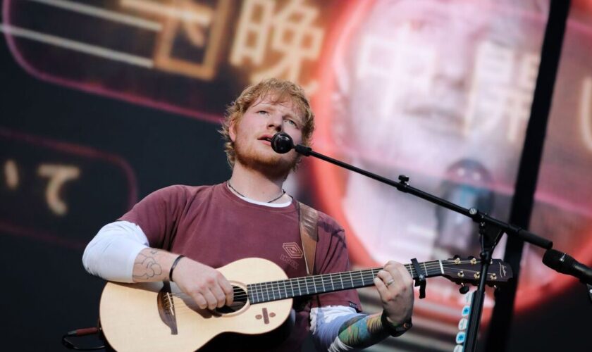 Ed Sheeran double sa fortune et devance la chanteuse Adele