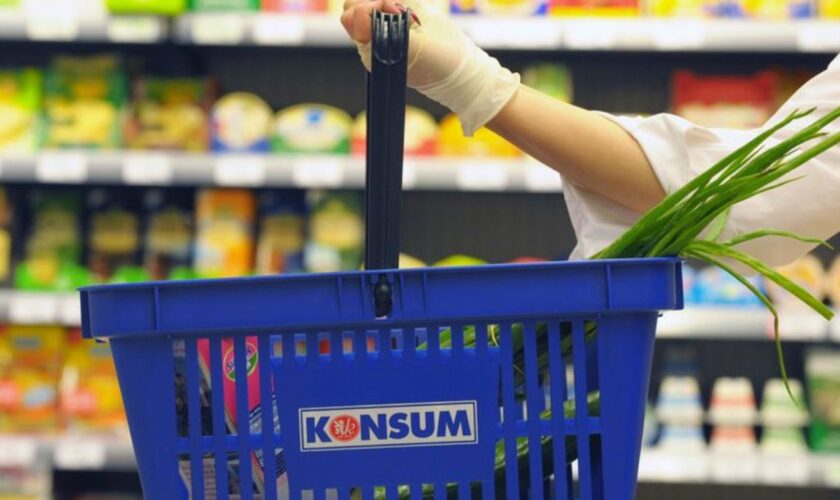 Konsum Dresden soll von Edeka als Hauptlieferant mit Lebensmitteln und weiteren Waren beliefert werden. Foto: picture alliance /