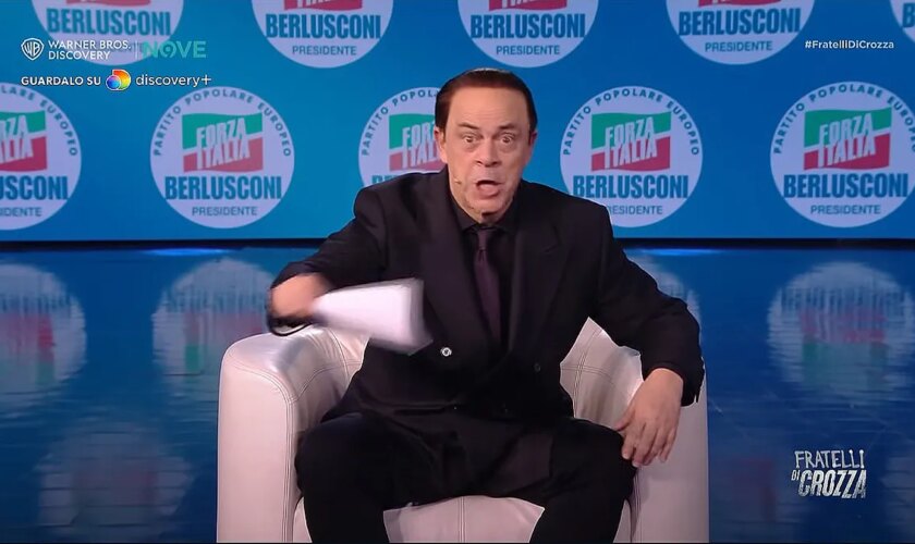 El sello en honor a Silvio Berlusconi