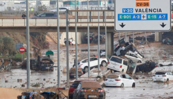 En images : Valence, région du sud de l'Espagne ravagée par les inondations